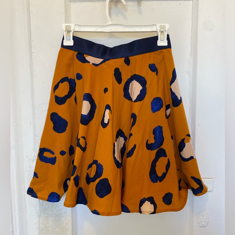 Phillip Lim 20th Anniversary Target collection artsy leopard print skirt. TARGET
